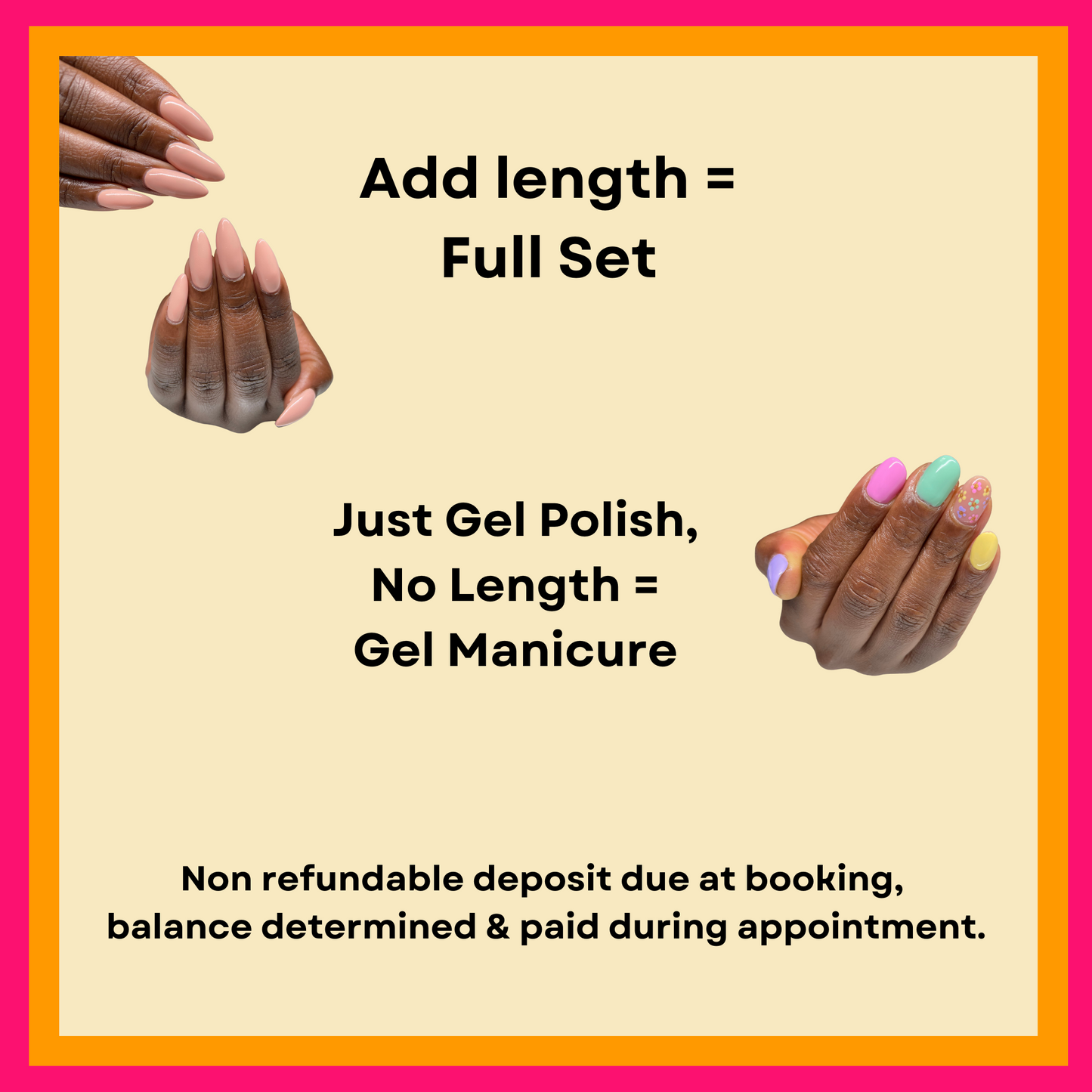Nail Appointment Deposit